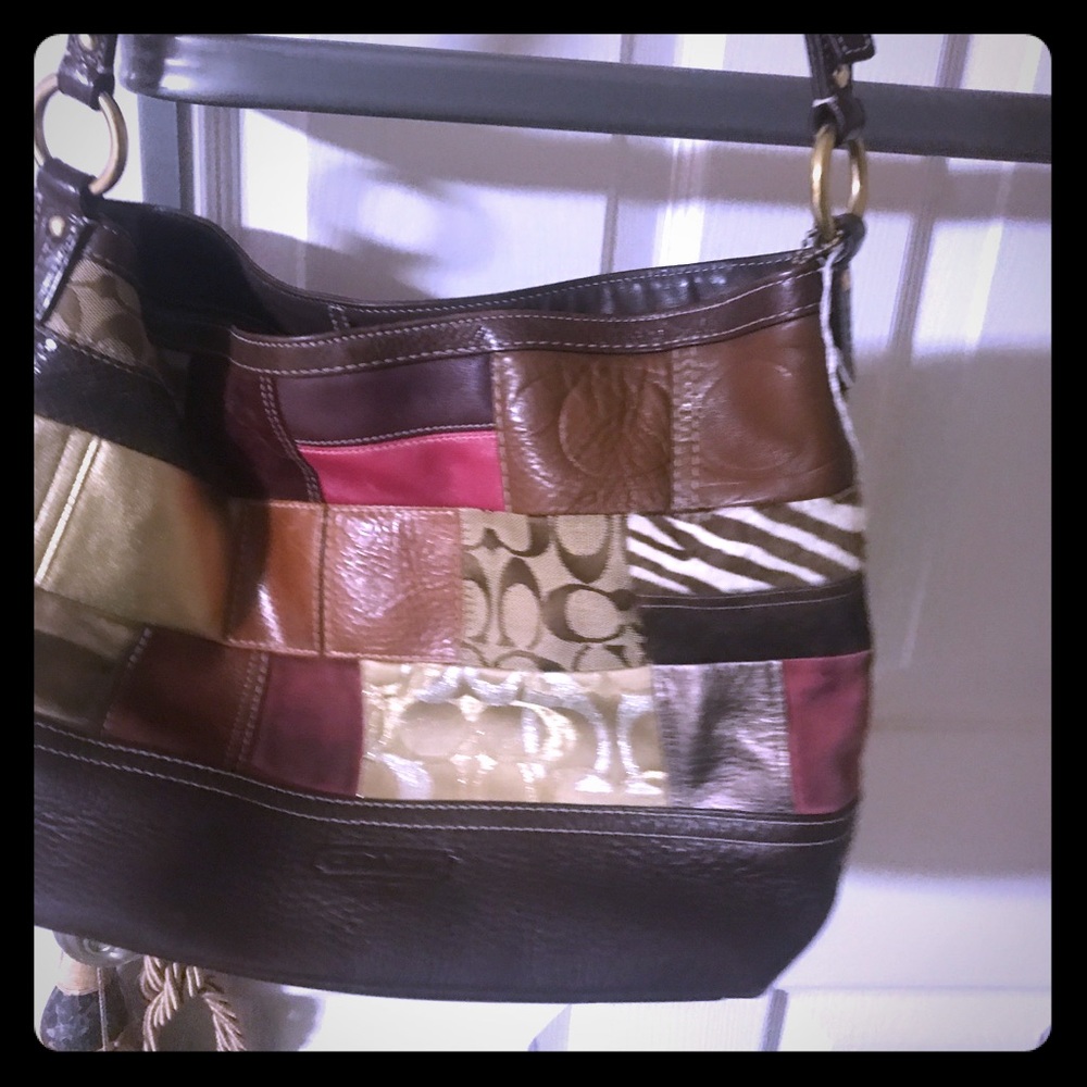 Coach patch bag